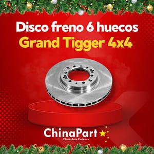 Disco freno 6 hueco Grand Tigger 4x4