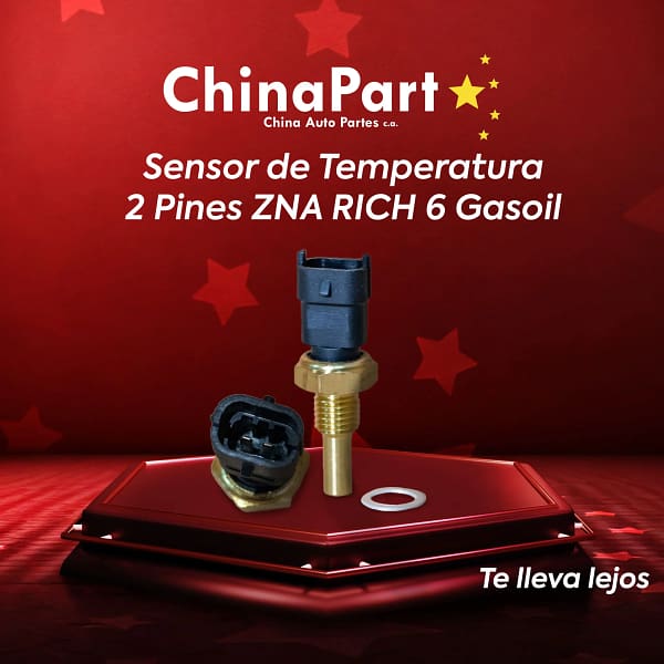 Sensor de Temperatura 2 pines ZNA RICH 6 Gasoil