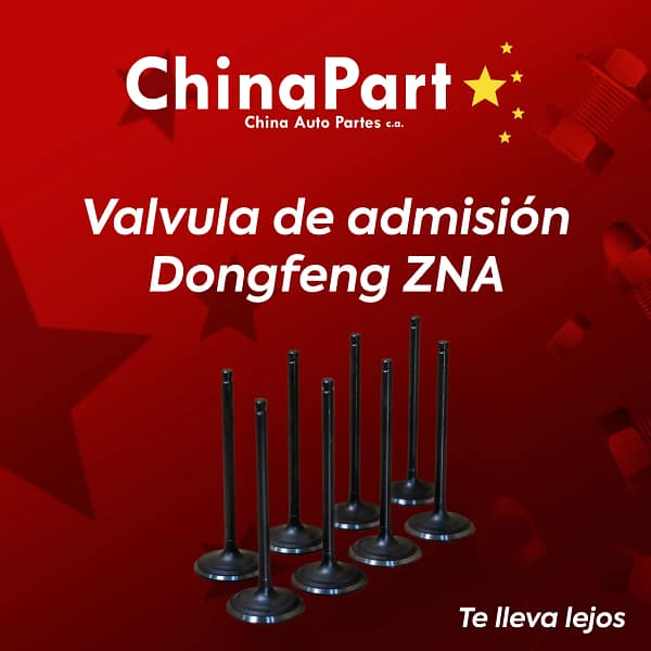 Valvula de admisión Dong Feng ZNA
